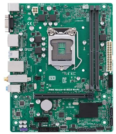 motherboards Fit For ASUS PRO H310M-R R2.0 WI-FI Motherboard Intel H310 LGA 1151 DDR4 32GB Support Core I3-8100 I5-9400 I5-9600 I7-9700 Cpu