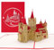 3D Weihnachtskarte Bonn - Bonner Münster – Pop Up Karte – große Grußkarte als Souvenir, Geschenk, Geldgeschenk, Geschenkverpackung
