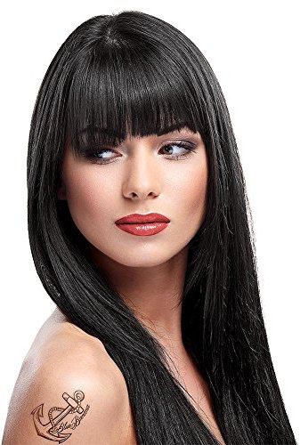2 x La Riche Directions Semi-Permanent Hair Color 88ml Tubs - EBONY