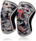 Jupiter Maniche Ginocchiere (1 Paia), 7mm Compressione Ginocchiere Braces per Squats, sollevamento pesi, Powerlifting, Cross Training per gli uomini e le donne (XXL)