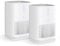 Medify MA-14 Air Purifier with True HEPA H13 Filter | 470 ft² per Hour for Smoke, Odors, Pollen, Pets | 99.9% Removal to 0.1 Microns | White, 2-Pack