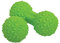 Schildkröt® Massage Duo Set, Duo-Ball mit Noppen plus Massageball mit Noppen Ø 60mm, Grün, Selbstmassage-Set, zur Muskelentspannung, 960151