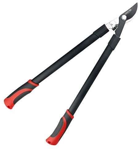 GARTOL Élagueur à lame franche de 66 cm – Coupe-branches d'arbre longue portée, capacité de coupe de 3,2 cm, coupe-arbre robuste, permet des coupes propres et professionnelles