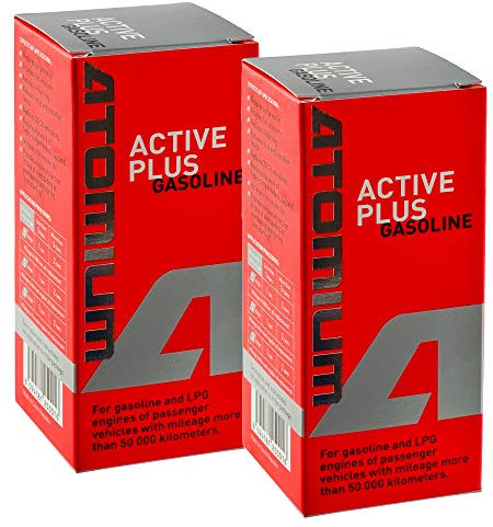 ATOMIUM Additive Ölzusatz für Benzin- und Gasmotoren. Set für die Erste und Zweitanwendung