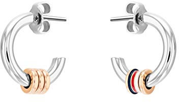 Tommy Hilfiger Jewelry Boucles D'oreilles Puces pour Femme en Acier Inoxidable - 2780505