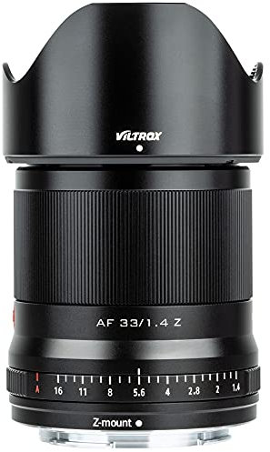 VILTROX AF 33mm f/1.4 F1.4 Z Lens for Nikon Z Mount, APS-C Z Mount Lens for Nikon Zfc Z5 Z6 Z7 II Z50