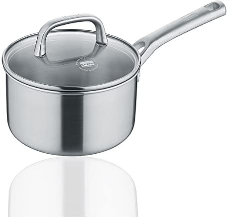 Berndes Pentola Tricion Resist 16 cm, con coperchio da 1,8 l, per tutti i piani cottura, incl. induzione, rivestimento antiaderente