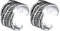 ChicSilver Silber Feder Ohrstecker für Damen Mädchen 925 Silber Piercing Ohrstecker Kleiner Hypoallergen Ohrschmuck für Freundin Ehefrau