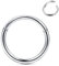 Roheafer Nasenring Hoop Hypoallergen G23 Titan Knorpel Ohrring Segmentring 14G 16G 18G 20G Knorpel Daith Conch Tragus Helix Septum Nasenpiercing Ring Ear Body Piercing Schmuck 1 Stück