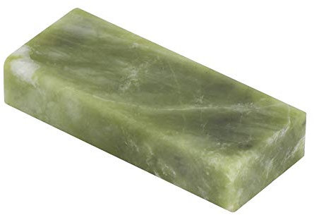 Messerschärfer Feinstein Ölstein Schleifstein 10000# 80000# Polierspiegel, 50x20x10mm (Grüne Jade 10000 Mesh)