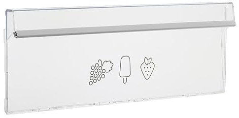 Masterpart Top Or Middle Frozen Food Container Drawer Front Handle Compatible With Blomberg Fridge & Freezers 4642620100
