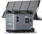 OUKITEL P5000 Powerstation 2200W mit 400W Faltbar Solarpanel, 5120Wh Solargenerator mit LiFePO4 Batterie, 1,8 Std. Schnelllade, 1000W Solar Ladeeingang für Notfälle/Stromausfall/Heimgebrauch, P5000E