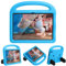 BARALARIQIU Bambini Custodia per Amazon Fire HD 8 2020/2022 Tablet Antigraffio Morbido in Gomma Cover Protezione Antiurto con Supporto Blu