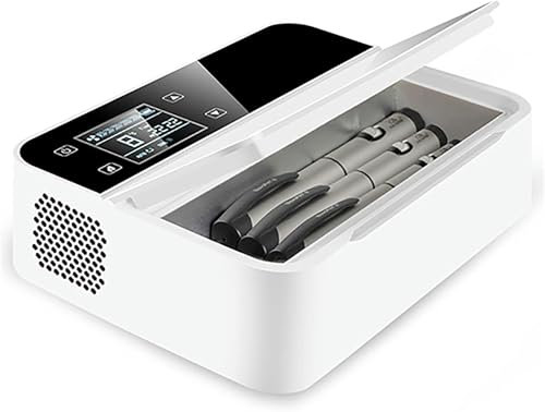 GFXYQPDNV Insulin Fridge Box Fridges Refrigerator and Insulin Cooler, Portable Refrigerator, for Car, Travel, Constant Temperature Refrigerator, 2-8℃ Insulin Cooler