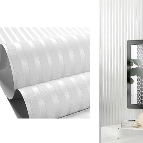 Adhesivo de pared no tejido, revestimiento de pared de fondo, papel decorativo despegar y pegar. Papel pintado moderno y minimalista en estilo curvo sencillo para salón y dormitorio