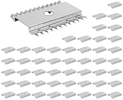 50 Stück leichte Solarmodul-Unterlegscheibe für Erdung, leitfähige Bleche, Edelstahl, Erdungsclip, Unterlegscheibe