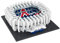 FOCO Offizielles Lizenzprodukt PSG Paris Saint-Germain FC Parc des Princes BRXLZ-Steine 3D-Mini-Fußballstadion BAU-Set