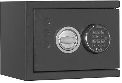 Kurzwaffenschrank KWT 800 mit elektronischem Zahlenschloss, Widerstandsgrad 0, Einbruchschutz EN 1143-1, Kurzwaffentresor mit Elektronikschloss Klasse 0