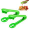 2PCS Cherry Tomato Strawberry Slicer, 2025 New Grape Cutter, Multifunction Fruit Salad Cutting Quarter Fruit Slicer Tool, Vegetable Fruit Salad Slicer Kitchen Gadget