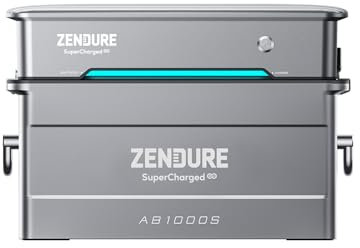Zendure SolarFlow Balkonkraftwerk mit Speicher, Hyper 2000 mit 1800W Solar Eingang, Bidirektionales 1200W AC-Laden, Eingebaute Mikrowechselrichter, 1200W Ausgang, TOU, AB1000S 960Wh LiFePO4 Akku