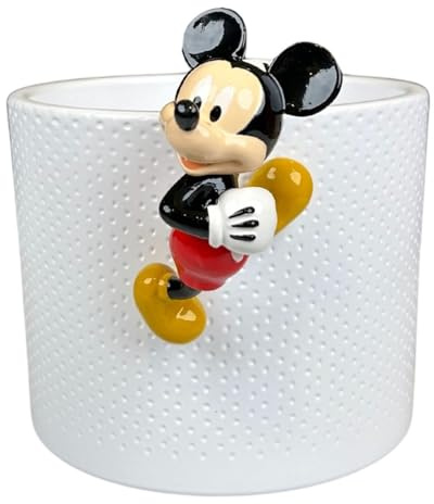 Christmas Inspirations Disney Mickey Mouse Pot Buddy In und Outdoor 10 x 7 x4 cm Gartendekoration für Blumentöpfe, Vasen - 10x7x4 cm - Topfhänger Deko - einfache Anbringung - einfach dranhängen
