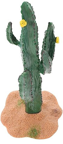 HEMOTON Décoration De Cactus Artificiel Résine Ornements Forme De Cactus Décoration Intérieur