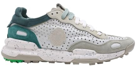 Satorisan - Chacrona Laser Premium - Casual Sneaker Herren - Vintage Leder Sportschuhe Bequem, Nachhaltig und Dauerhaft - Sea Foam - 42