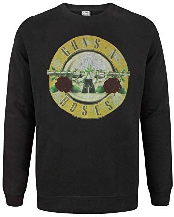Amplified Guns N Roses Drum Men's Sweatshirt