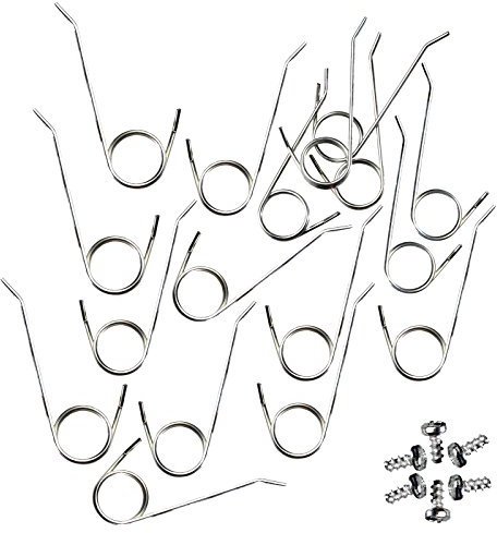 Spares2go Metal Rake Tines for Flymo Compact 340 3400 Lawnrake (Pack of 84)