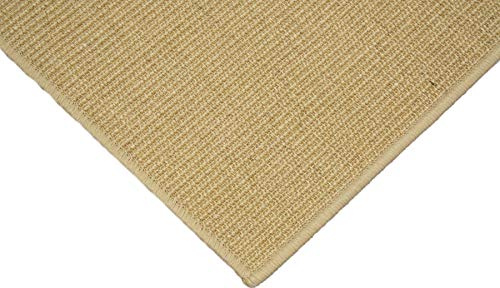 Teppich Janning Sisalteppich umkettelt Natur 100% Sisal gekettelt - Verschiedene Größen (120 x 180 cm)