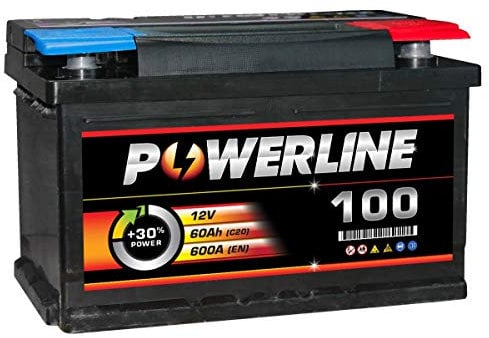 100 Powerline Car Battery 12V