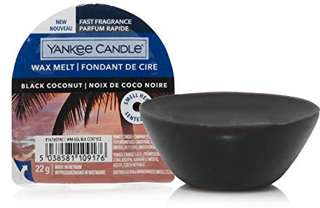 Yankee Candle Wax Melts | Black Coconut | Up to 8 Hours of Fragrance | 1 Count