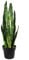 Leaf Kunstpflanze, Blätter, 70 cm, Kunststoff, Zeylanica Sansevieria