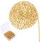 SUNNYCLUE 32Feet/10m Brass Gold Paperclip Chains Link Spool Bulk Necklace Width 2.6mm for Women Jewelry Necklace Bracelet Pendant Making,Golden