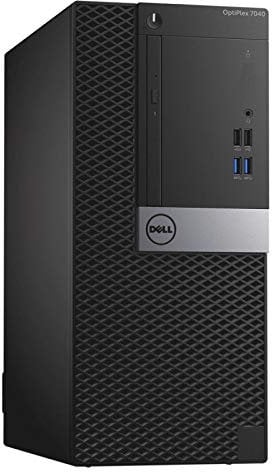 PC Tour Dell OptiPlex 7040 Intel i5-6500 RAM 8Go SSD 240Go HDMI Windows 10 WiFi (Reconditionné)