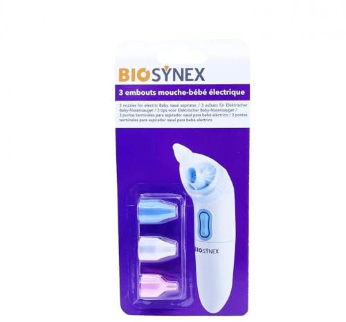 Biosynex 3 Nozzles for Electric Baby Nasal Aspirator