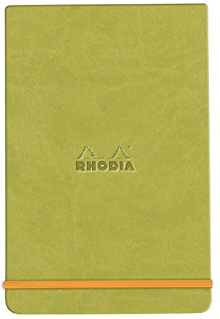 Rhodia 194384C Notizbuch Webnotepad A5 liniert 96 Blatt Anisgrün