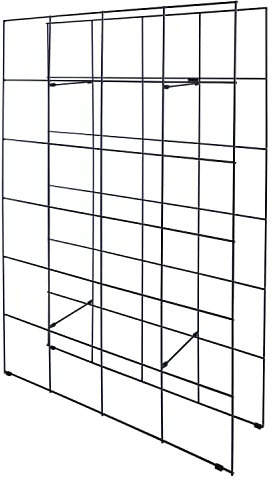 bellissa FILO Pflanzen Standregal 4x6 - Pflanzregal aus verzinktem Stahl, Blumen- & Pflanzenständer für drinnen & draußen, Maße: 116 x 29 x 174 cm, Farbe: Anthrazit