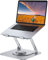 JOYEKY Support pour ordinateur portable rotatif à 360° - Pliable - En aluminium - Réglable en hauteur et ergonomique - Compatible avec MacBook/Dell/HP/Lenovo/autres ordinateurs portables