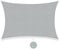 SUNNY GUARD Sonnensegel Wasserdicht 3x5m Rechteckig Sonnenschutz Wetterschutz Segel Baldachin UV Schutz für Balkon Terrasse Garten, Hellgrau