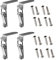 1pc/4pcs Chiusura a scatto in acciaio inossidabile 304 (con viti), Morsetto a scatto a 90 gradi, Chiusure per boccaporti per barche, Chiusura a scatto per cassapanche, Frigorifero, Scatole, Cancelli,