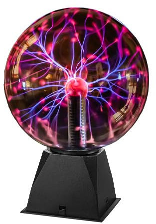 I-TOTAL® - Magische Plasma-Lampe Berührungs- und geräuschempfindliches Novelty-Nachtlicht für Dekoration/Kinder/Schlafzimmer (BIG)