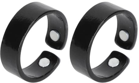 2 Stück Akupressur Blutzucker Kontroll Ring, Balance Insulin Produktion, Schmerz Lindern, Schlaf Verbessern, Verstellbares Design, Förderung des Allgemeinen Wohlbefindens,