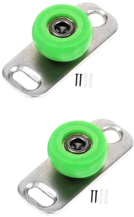 iplusmile 2St fensterbeschläge ersatzteile stopfen glastür beschlag laufschienen für schiebetüren tuerbeschlaege glastüren Türbodenlagerhalter Anschlag der Bodenführungen Rostfreier Stahl