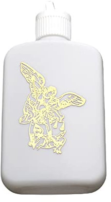 Bouteille d'eau Bénite 100ml Croix Religieuse Fournitures Portables pour Voyage en Plein Air Camping Portable