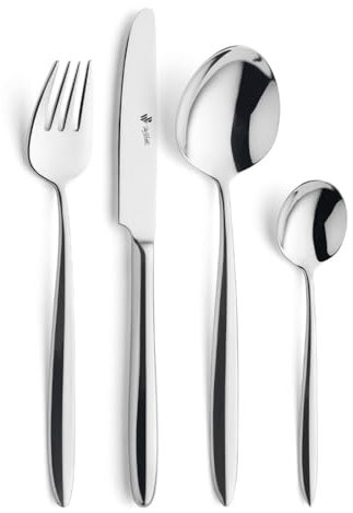 Roma Besteckset 4-teilig Paul Wirths Erwachsenen Besteck mit Gravur