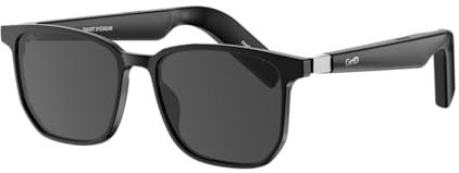 GetD AI Smart Bluetooth Sunglasses for Men and Women, Voice Controlled Open Ear styleSmart Glasses for Listening to Music and Calls with Built in Speakers, IPX4 Waterproof Bluetooth Audio Glasses