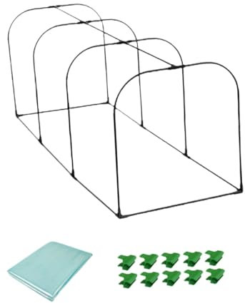 Gralara Mini Serre, Serre, Maison Chaude Portable, 150cmx55cmx50cm