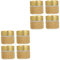 Beavorty 2 Ensembles Bouteille Nettoyeur De Biberon Boire Rechargeable Vin Boite Rangement Boite De Rangement Teapot 10g De Pots Vides Pots De Stockage De Luxe Un Verre Golden 4 Pièces * 2