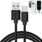 1M Cable USB Type c pour Black-View BL6000 Pro BV5100 BV5900 BV6300 BV6600 BV6800 Pro etc. Cable USB c Black-View avec 10mm Connecteur Chargeur Micro USB Fur Transfert de données et Charge Rapide 3A